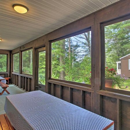 Family Cabin With Beach Access On Panther Pond Raymond Экстерьер фото