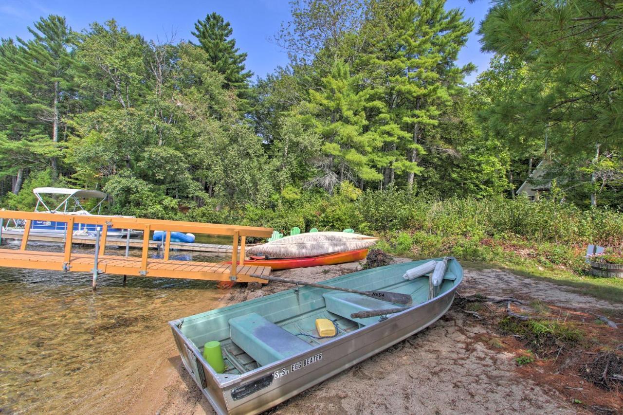 Family Cabin With Beach Access On Panther Pond Raymond Экстерьер фото