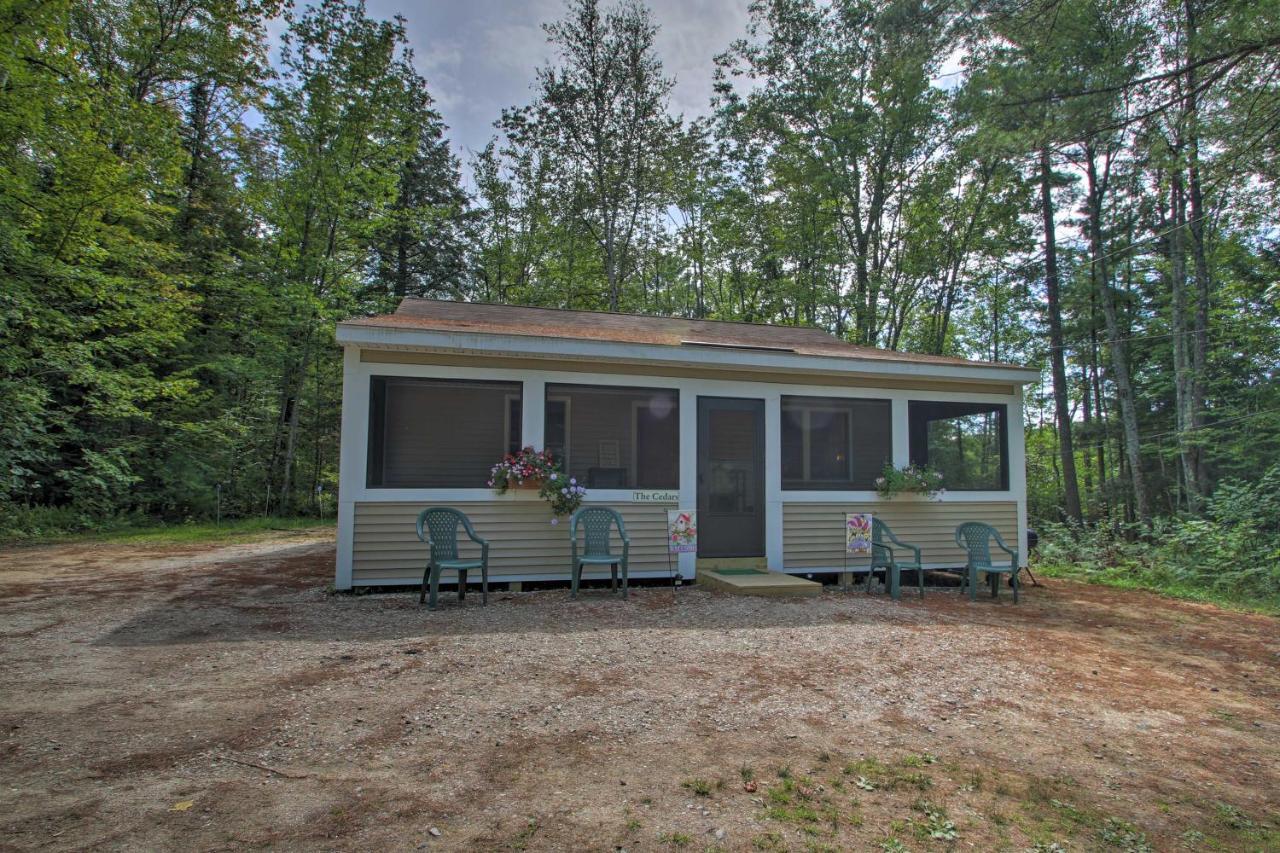 Family Cabin With Beach Access On Panther Pond Raymond Экстерьер фото