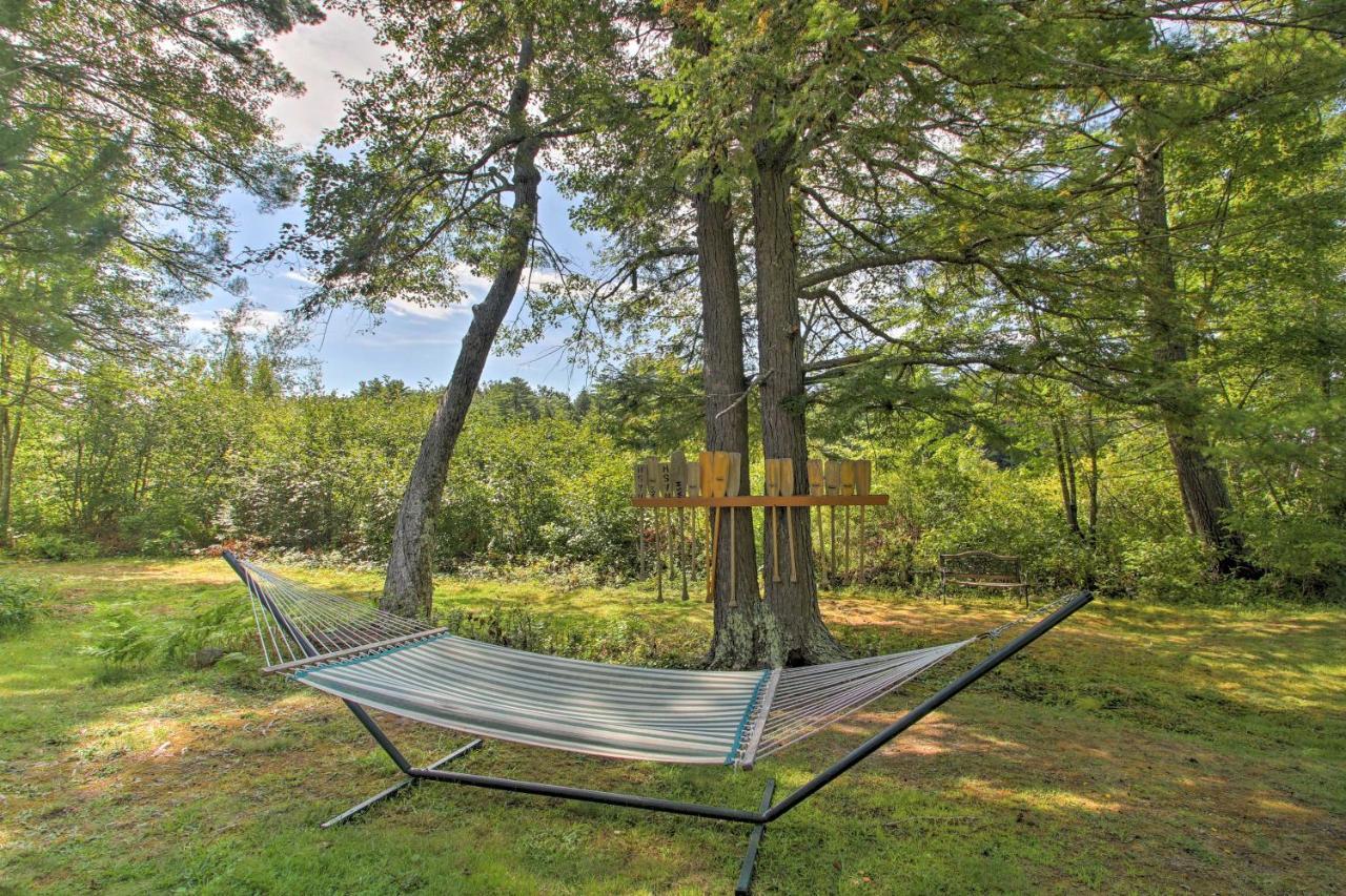 Family Cabin With Beach Access On Panther Pond Raymond Экстерьер фото