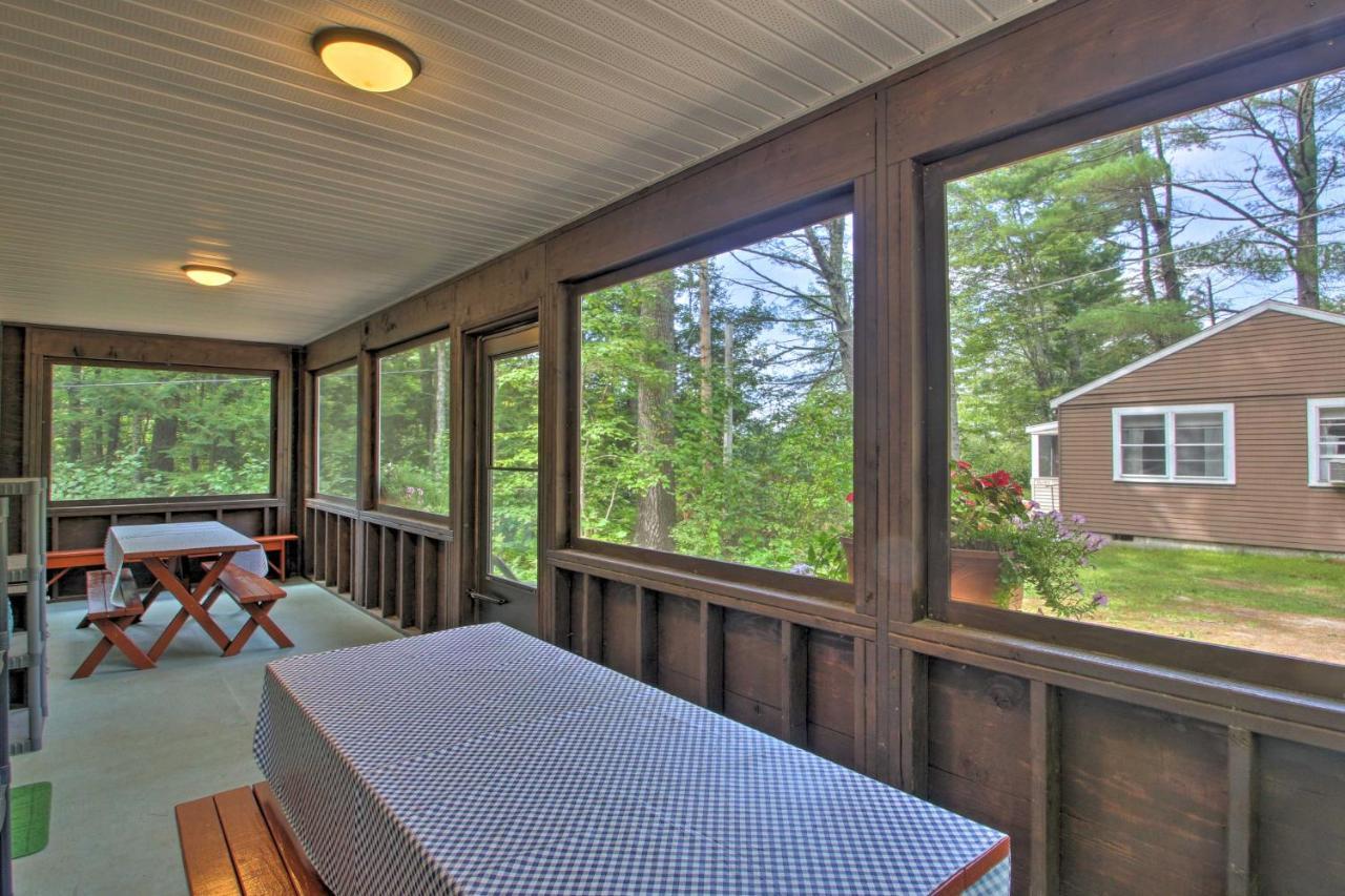 Family Cabin With Beach Access On Panther Pond Raymond Экстерьер фото